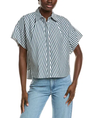 Rag & Bone Maura Stripe Shirt In Multi