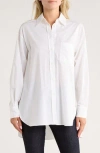 Rag & Bone Maxine Classic Button-front Shirt In Brown