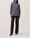 Rag & Bone Max Striped Shirt In Multi