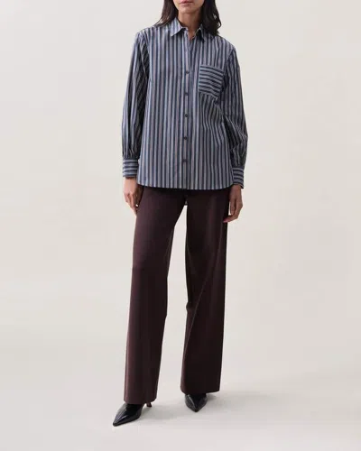 Rag & Bone Max Striped Shirt In Multi