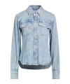 Rag & Bone Medium Blue Denim Shirt In Blue