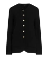 Rag & Bone Medium-thick Knit Cardigan In Black