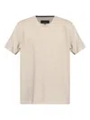 Rag & Bone Flame Classic Fit Short Sleeve Tee In Gray