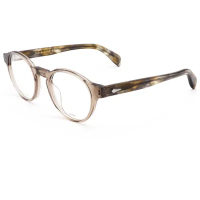 Rag & Bone Men's 48mm Beige Opticals In Neutral