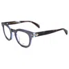 Rag & Bone Men's 48mm Grey Opticals In Purple
