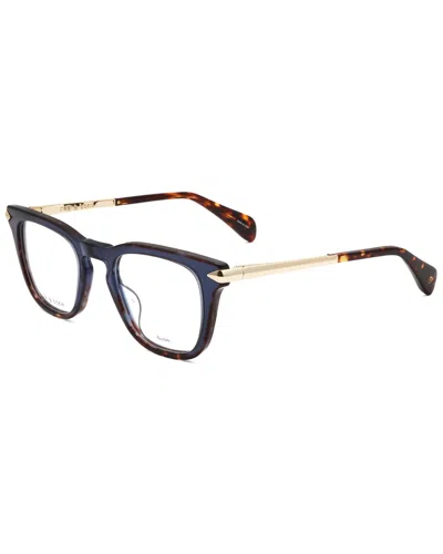 Rag & Bone Men's 48mm Optical Frames