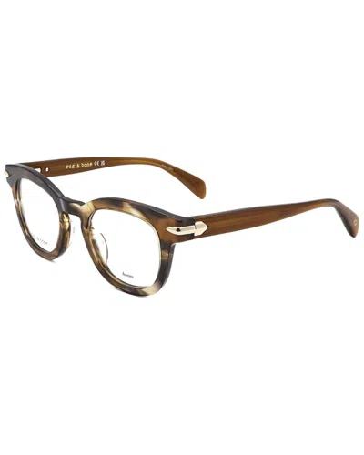 Rag & Bone Men's 48mm Optical Frames