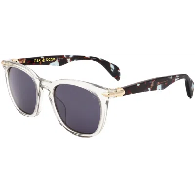 Rag & Bone Men's 50 Mm Grey Sunglasses In Purple