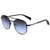 Rag & Bone Men's 51mm Matte Black Sunglasses In Black