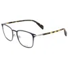 Rag & Bone Men's 51mm Matte Blue Opticals In Neutral