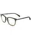 Rag & Bone Men's 51mm Optical Frames In Green