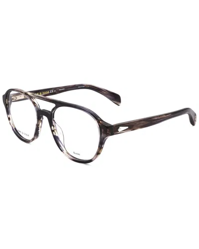 Rag & Bone Men's 51mm Optical Frames In Multi