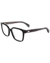 Rag & Bone Men's 52mm Optical Frames In Black