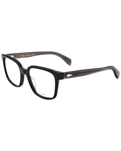 Rag & Bone Men's 52mm Optical Frames In Black