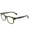 Rag & Bone Men's 52mm Optical Frames