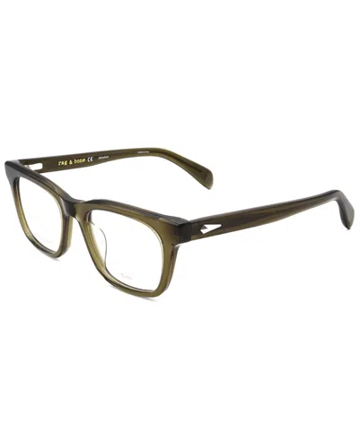 Rag & Bone Men's 52mm Optical Frames In Brown