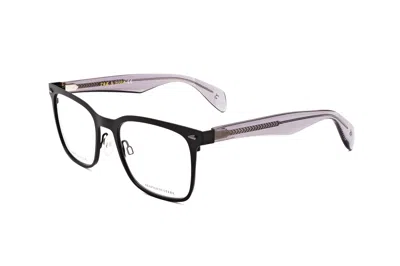 Rag & Bone Men's 52mm Ruthenium Opticals In Gray