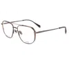 Rag & Bone Men's 53mm Grey Opticals In Brown