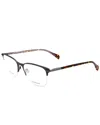 Rag & Bone Men's 53mm Optical Frames In Black