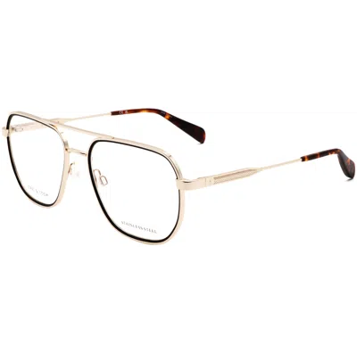 Rag & Bone Men's 54 Mm Gold Opticals In White