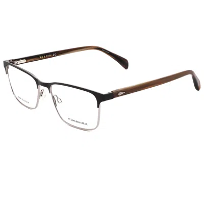 Rag & Bone Men's 54mm Black Opticals In Brown