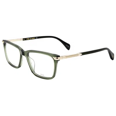 Rag & Bone Men's 54mm Eyeglasses Rnb7043-1ed-54 In Green