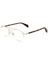 Rag & Bone Men's 54mm Optical Frames In Gold