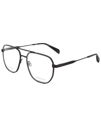 Rag & Bone Men's 54mm Optical Frames In Black