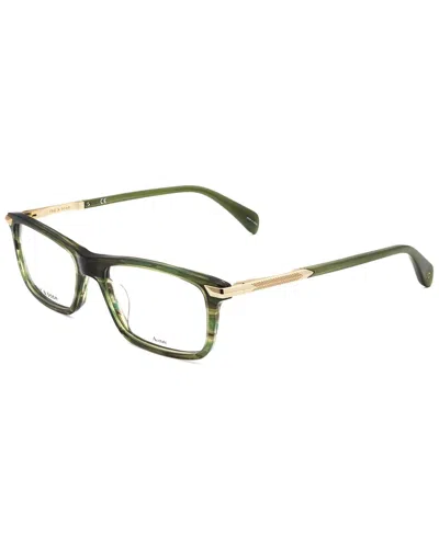 Rag & Bone Men's 54mm Optical Frames In Green