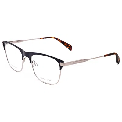 Rag & Bone Men's 54mm Ruthenium Blue Opticals In Black
