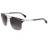 Rag & Bone Men's 55mm Khaki Horn Sunglasses In Gold