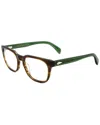 Rag & Bone Men's 55mm Optical Frames In Brown