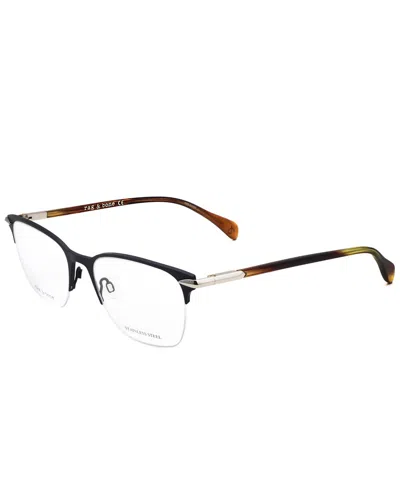 Rag & Bone Men's 55mm Optical Frames In Black