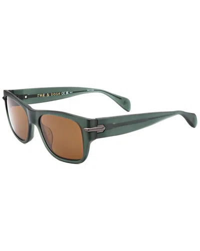 Rag & Bone Men's 55mm Sunglasses In Green