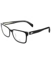 Rag & Bone Men's 58mm Optical Frames In Black