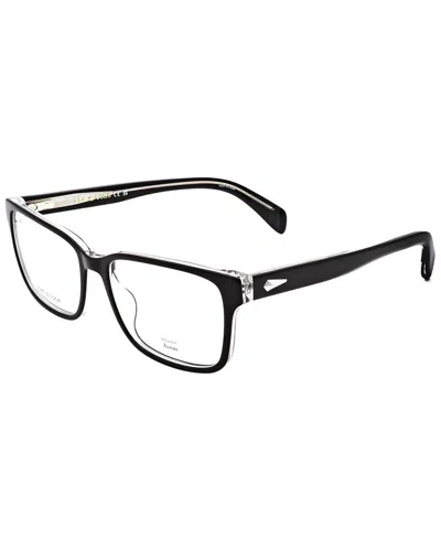 Rag & Bone Men's 58mm Optical Frames In Black