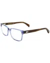 Rag & Bone Men's 58mm Optical Frames In Blue