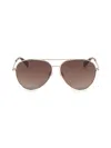 Rag & Bone Men's 59mm Aviator Sunglasses