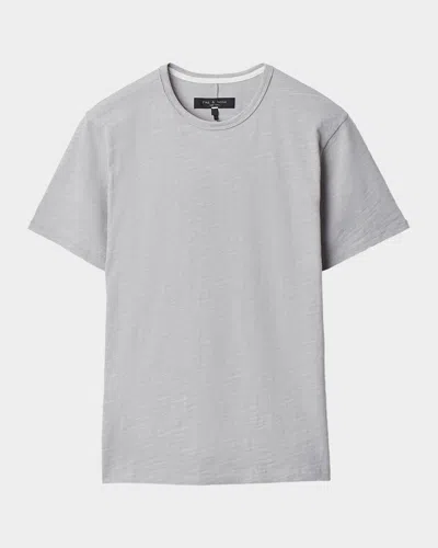 Rag & Bone Men & Apos;s Classic Flame Crewneck T-shirt In Gray