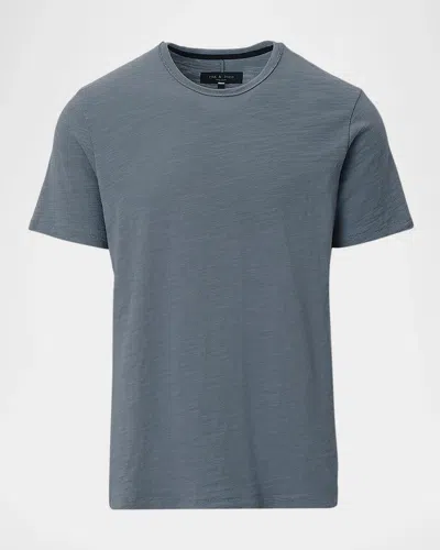 Rag & Bone Men & Apos;s Classic Flame Crewneck T-shirt In Gray