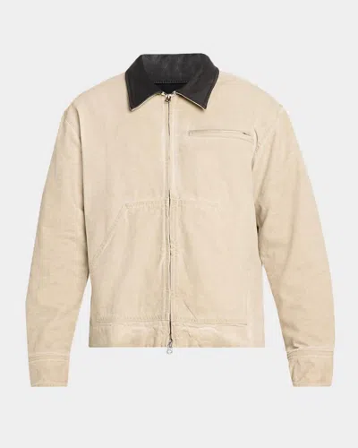 Rag & Bone Men & Apos;s Denim Workwear Jacket In Neutral
