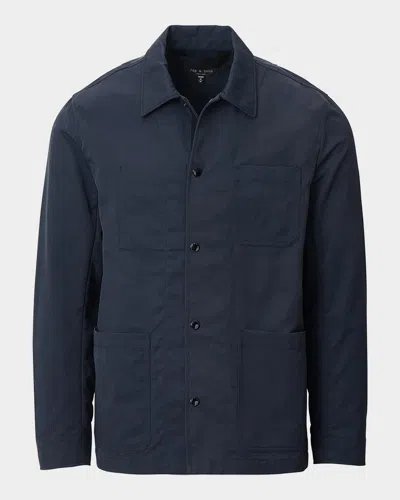 RAG & BONE MEN & APOS;S EVAN NYLON PATCH-POCKET SHIRT JACKET