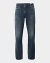 Rag & Bone Back-pocket Jeans In Blue