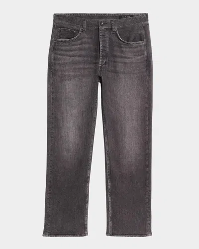 Rag & Bone Men & Apos;s Fit 4 Miramar Denim Effect Five-pocket Pants In Black