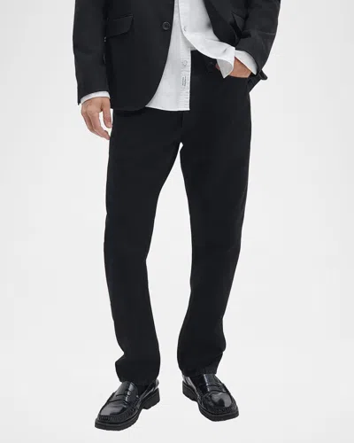 Rag & Bone Men & Apos;s Fit-4 Authentic Stretch Straight-leg Jeans In Black