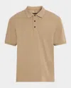 Rag & Bone Men & Apos;s Slim Stretch Polo Shirt In Brown