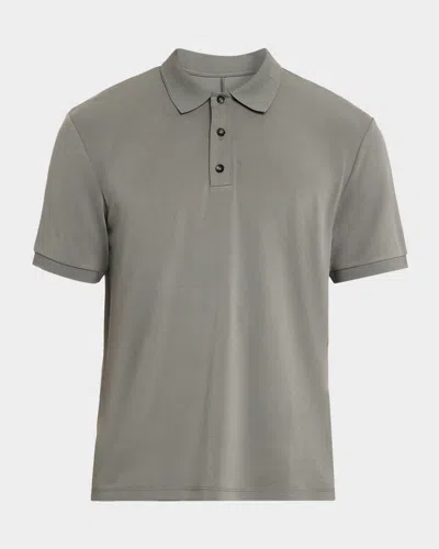 Rag & Bone Men & Apos;s Slim Stretch Polo Shirt In Gray