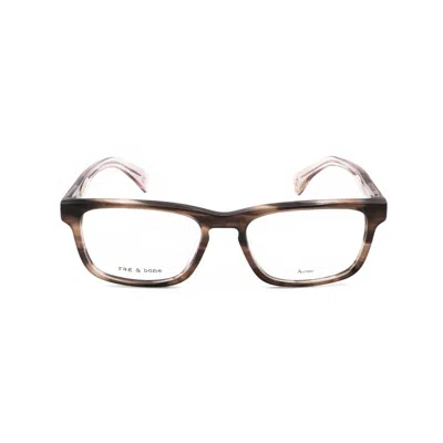 Rag & Bone Rag And Bone Men's Beige Rectangular Eyeglass Frames Rnb7045-1