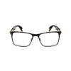 Rag & Bone Rag And Bone Men's Black Rectangular Eyeglass Frames Rnb7009