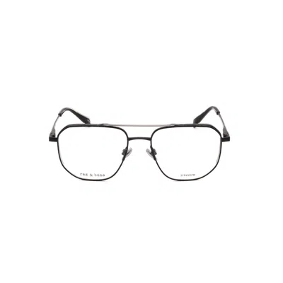 Rag & Bone Rag And Bone Men's Black Rectangular Eyeglass Frames Rnb7044
